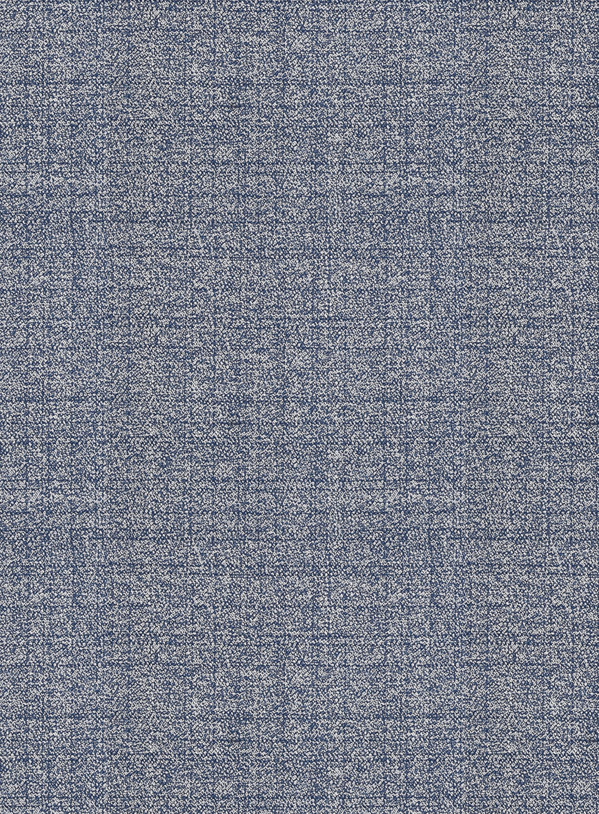 Scabal Misty Blue Wool Jacket - Image 2