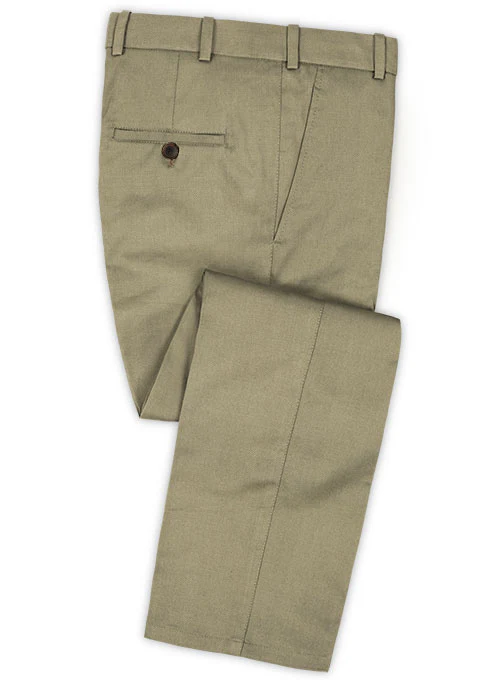 Scabal Moss Green Wool Suit - Image 4