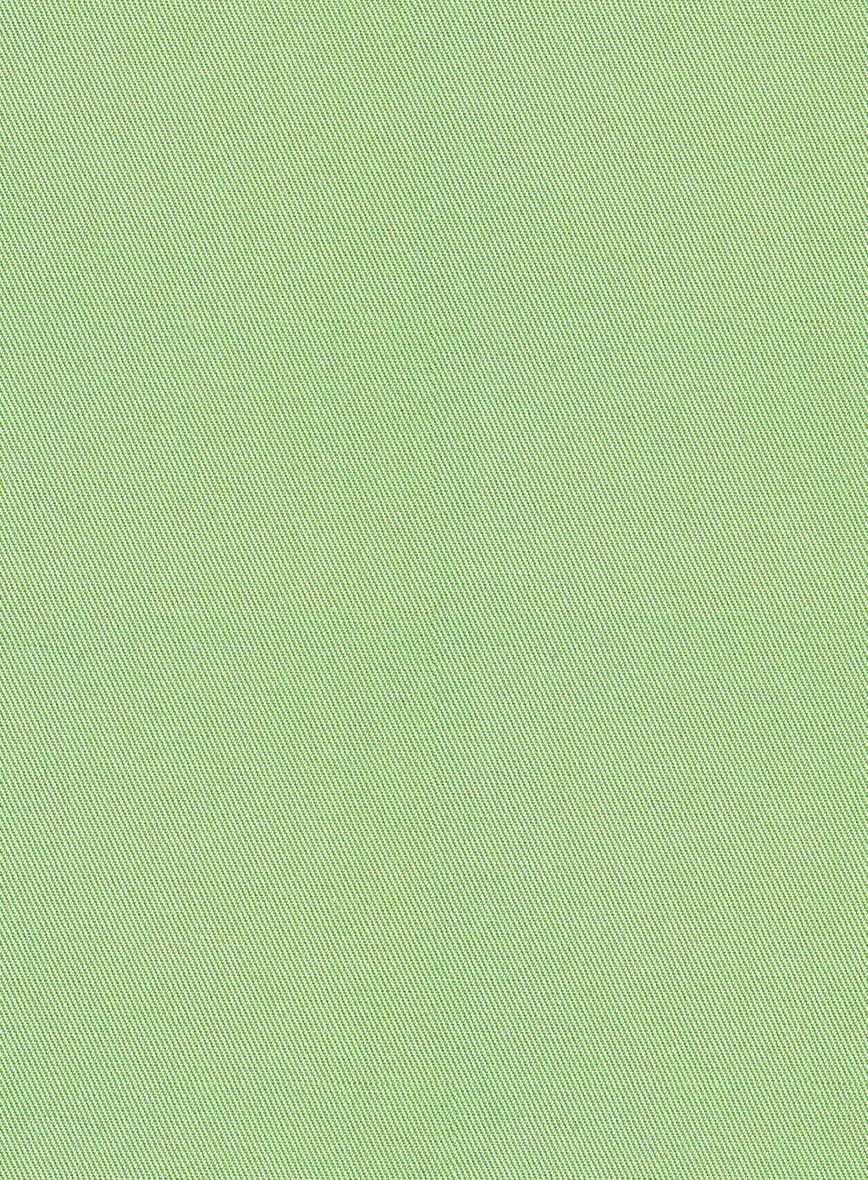 Scabal Nasty Green Cashmere Cotton Suit - Image 4