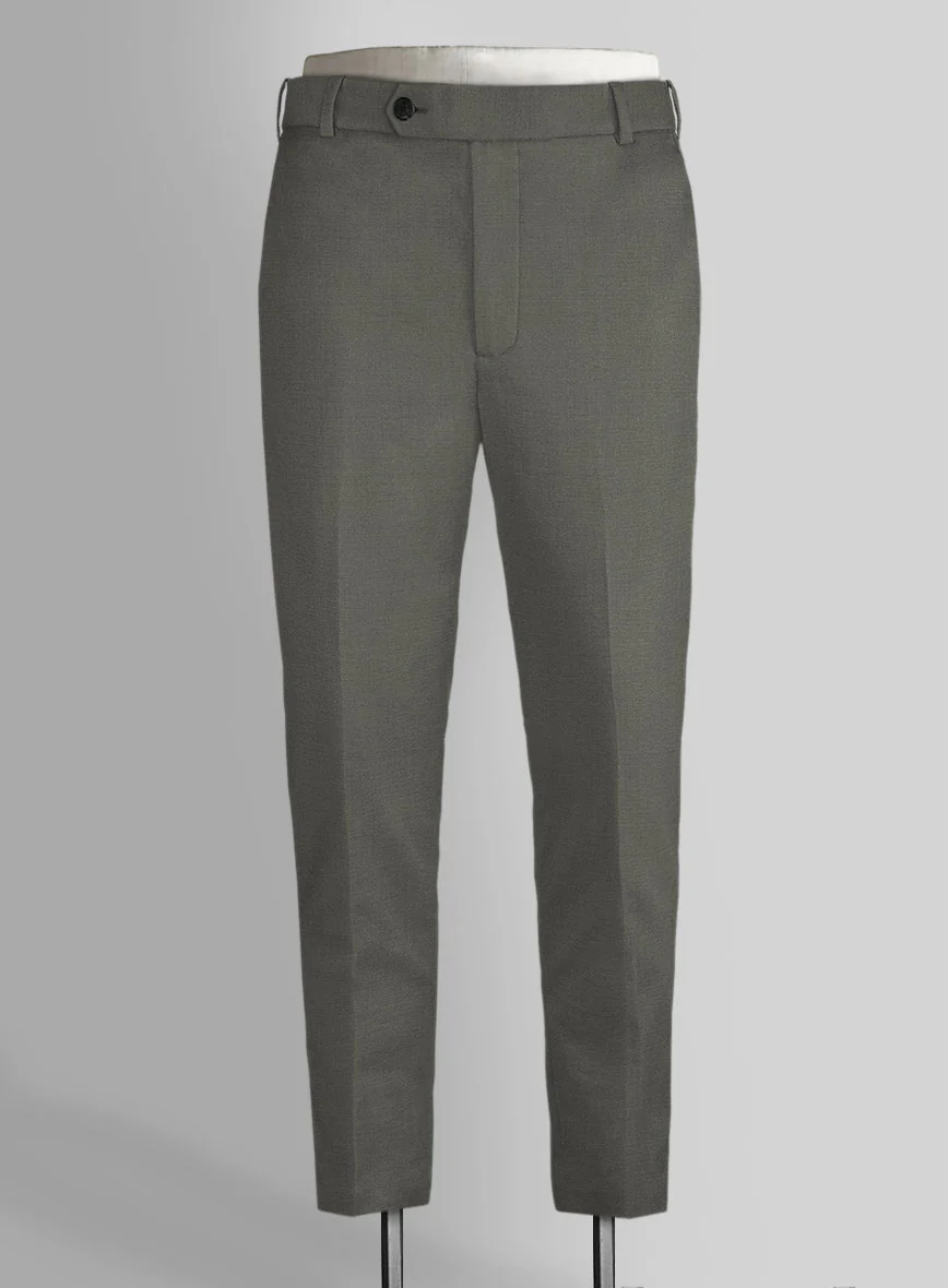 Scabal Olive Wool Suit - Image 4