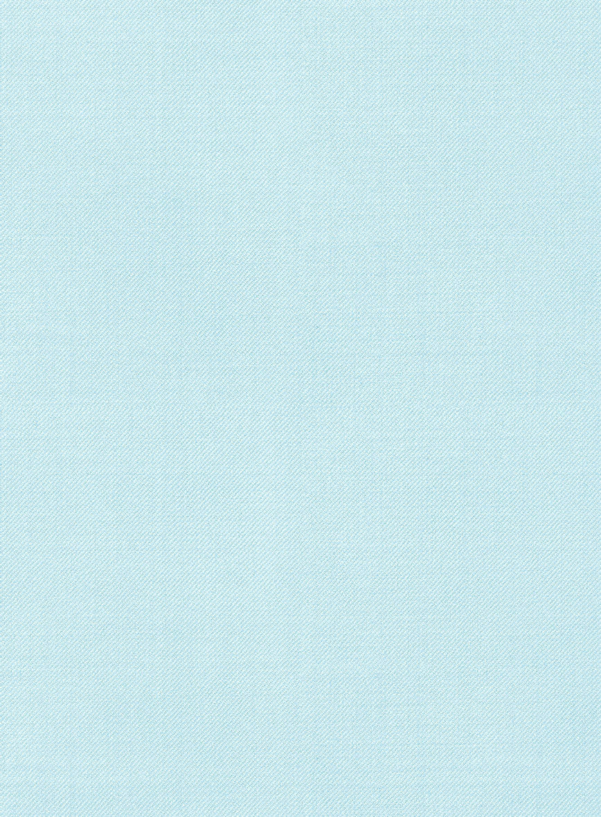 Scabal Pale Blue Wool Jacket - Image 3