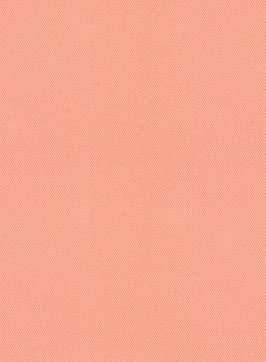 Scabal Peach Cotton Stretch Suit - Image 4
