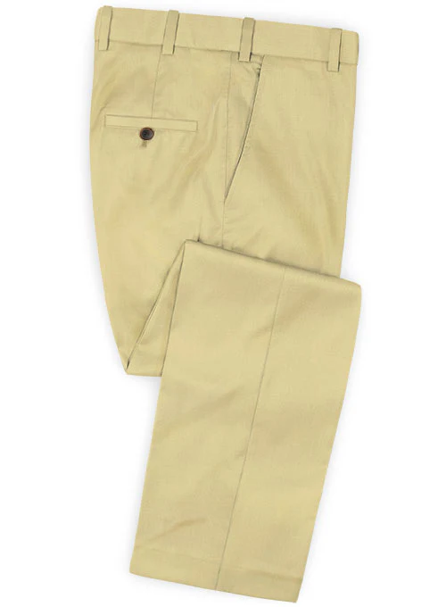 Scabal Pearl Khaki Wool Suit - Image 4