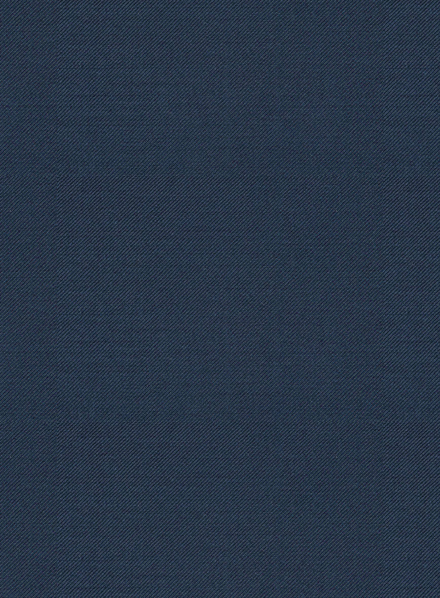 Scabal Potri Prussian Blue Wool Suit - Image 7
