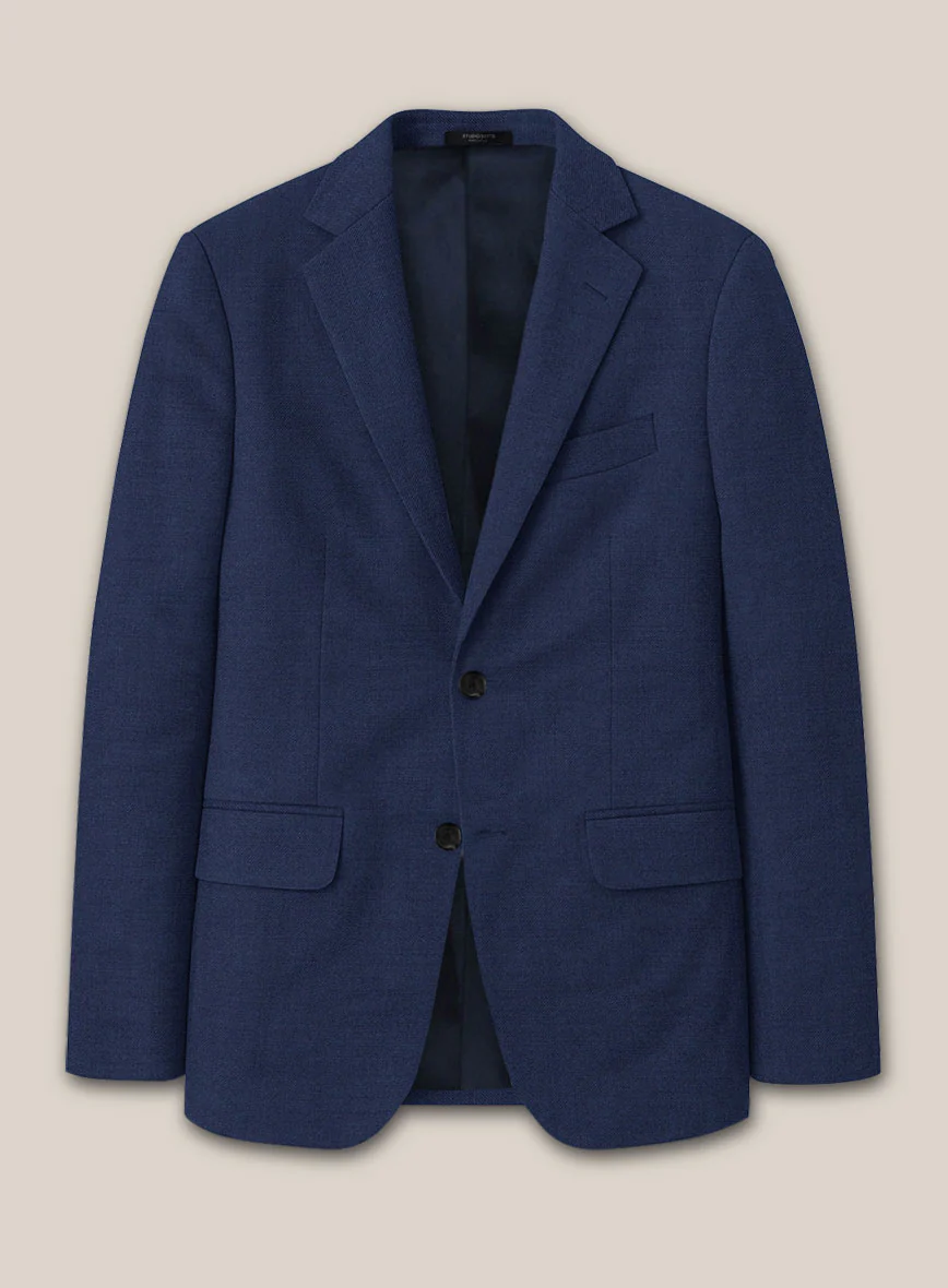 Scabal Regal Blue Wool Suit - Image 3
