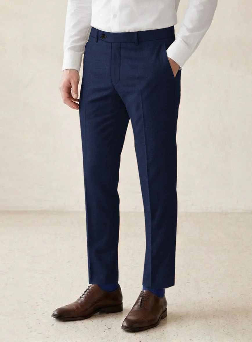 Scabal Regal Blue Wool Suit - Image 5
