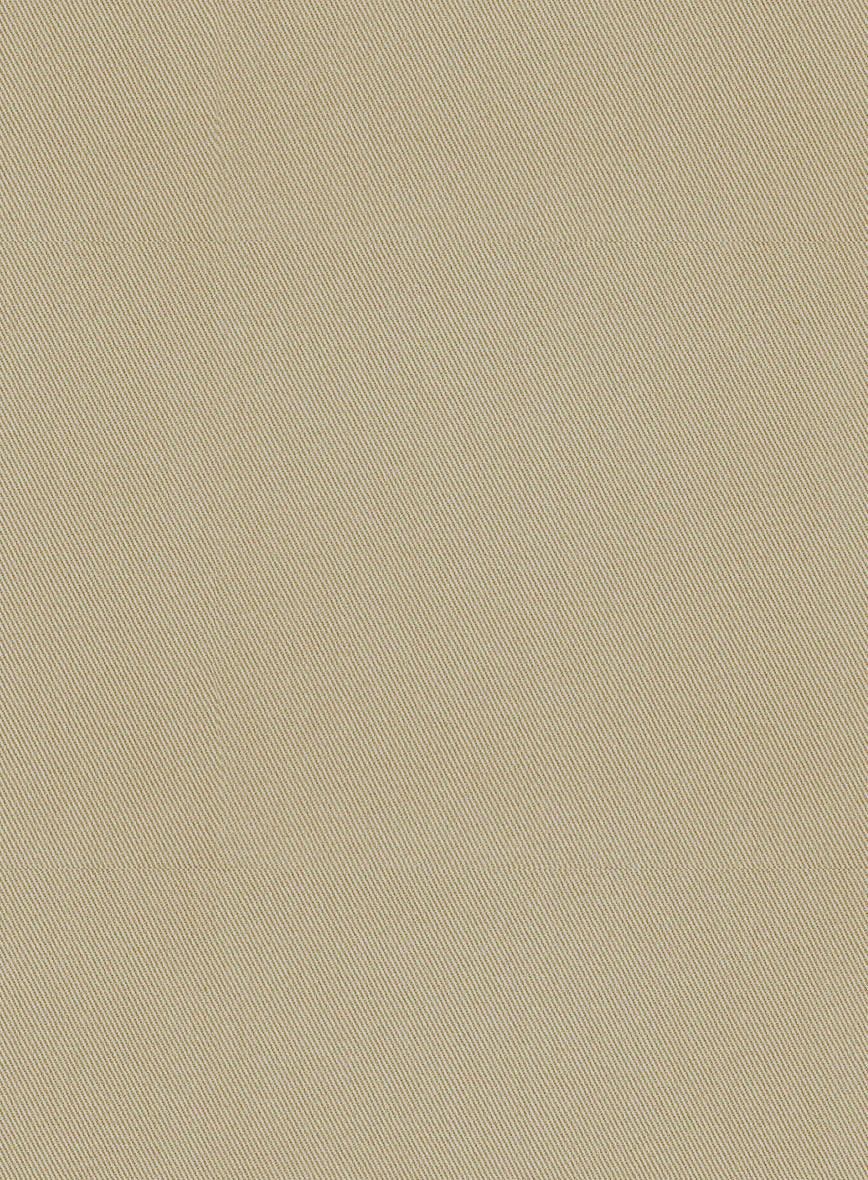 Scabal Sand Beige Cotton Stretch Suit - Image 4