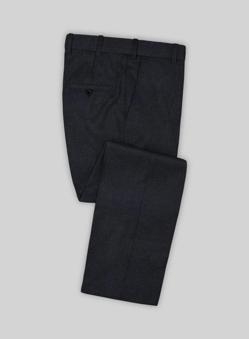 Scabal Sapphire Dark Gray Wool Suit - Image 4