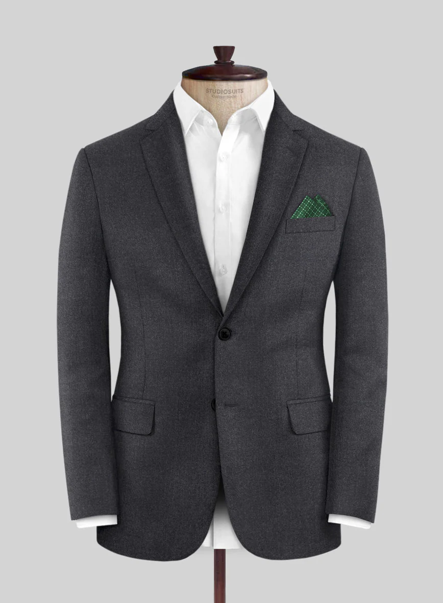 Scabal Sapphire Gray Wool Suit - Image 3