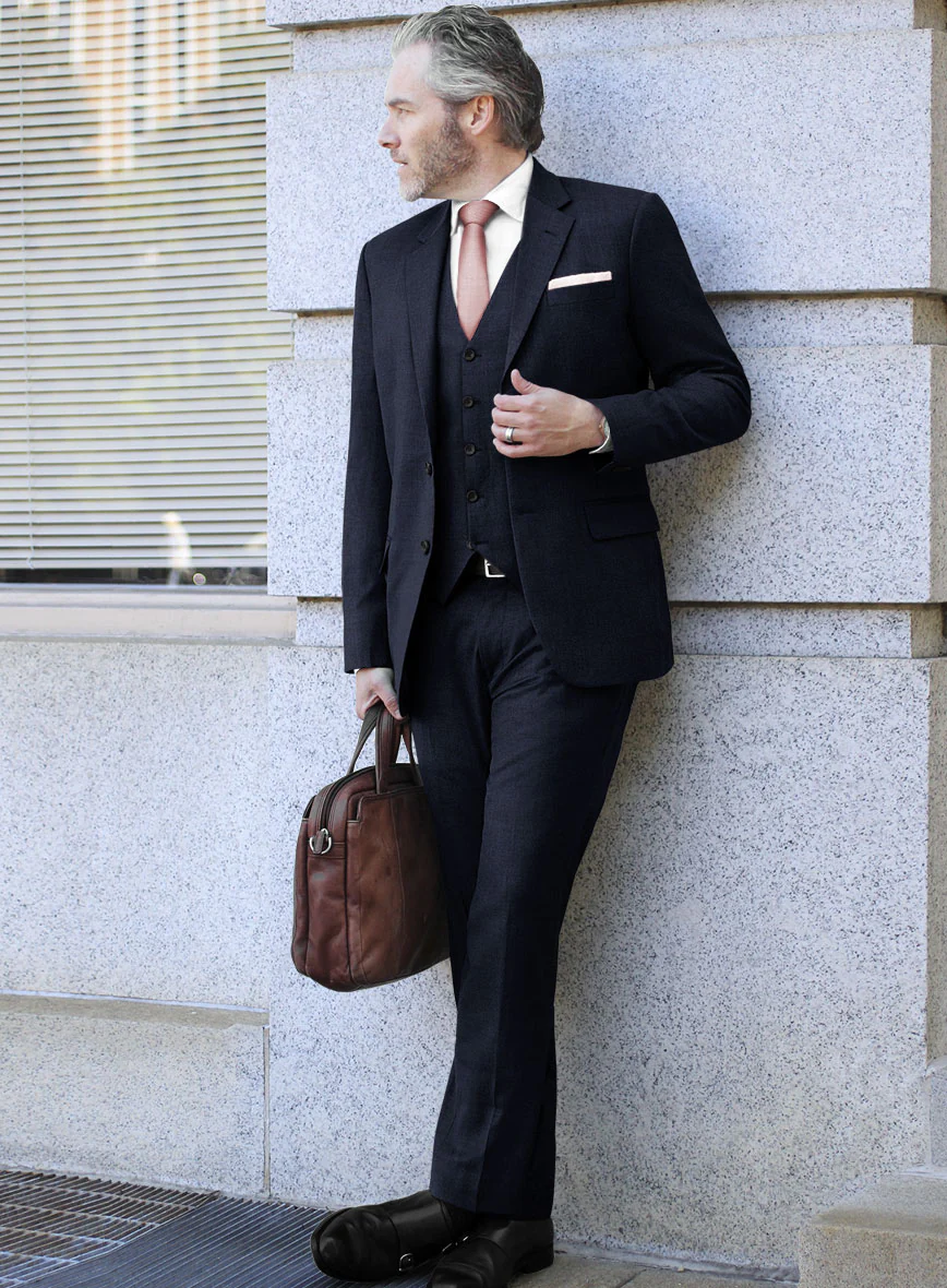 Scabal Sapphire Royal Blue Wool Suit - Image 2