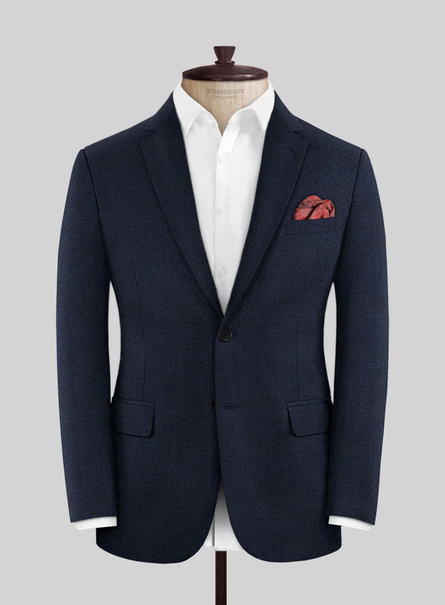Scabal Sapphire Royal Blue Wool Suit - Image 3