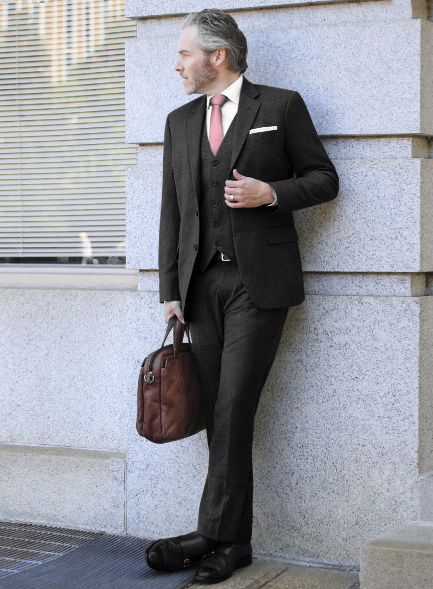 Scabal Sapphire Xelo Gray Wool Suit - Image 2