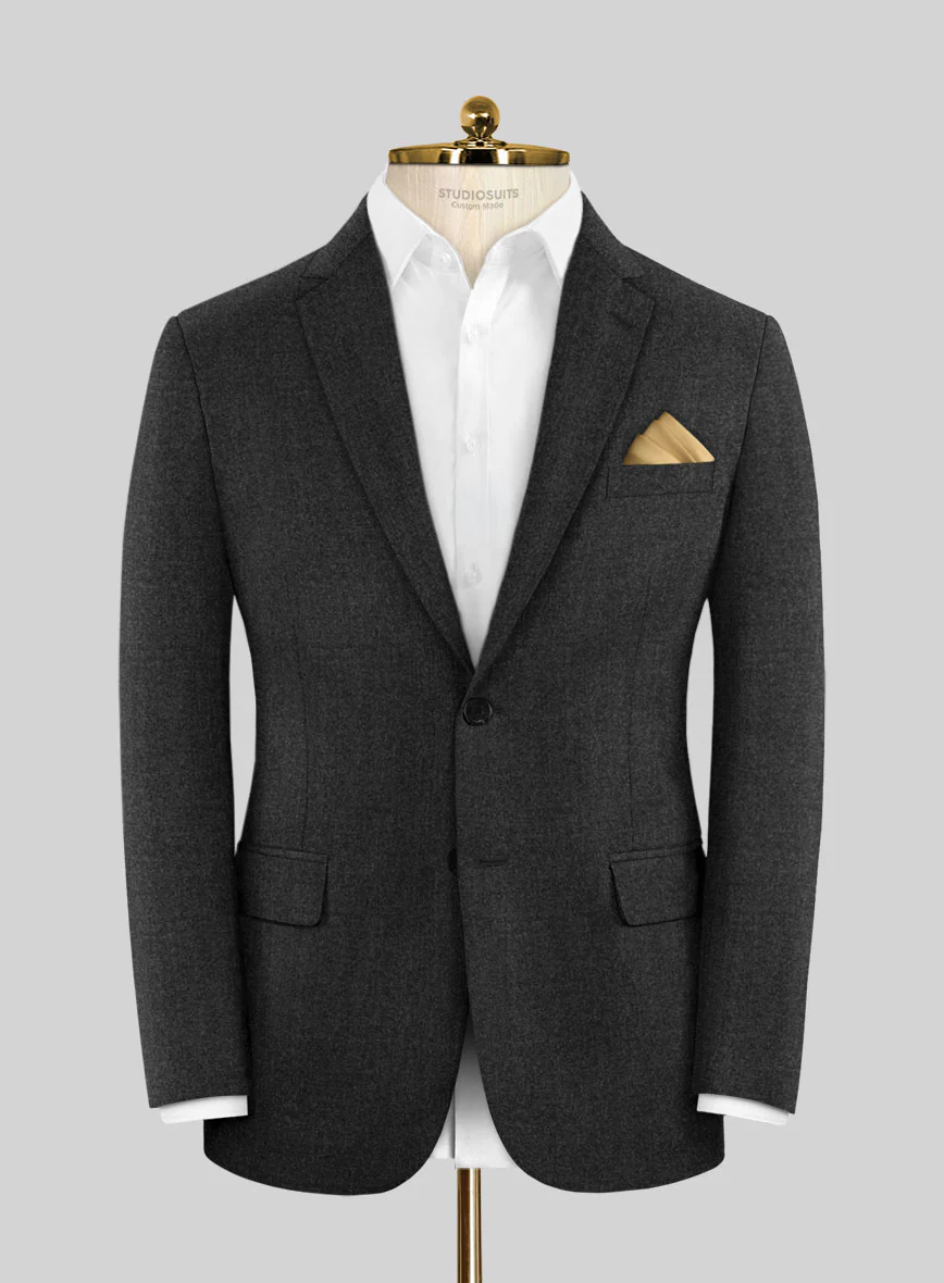 Scabal Sapphire Xelo Gray Wool Suit - Image 3