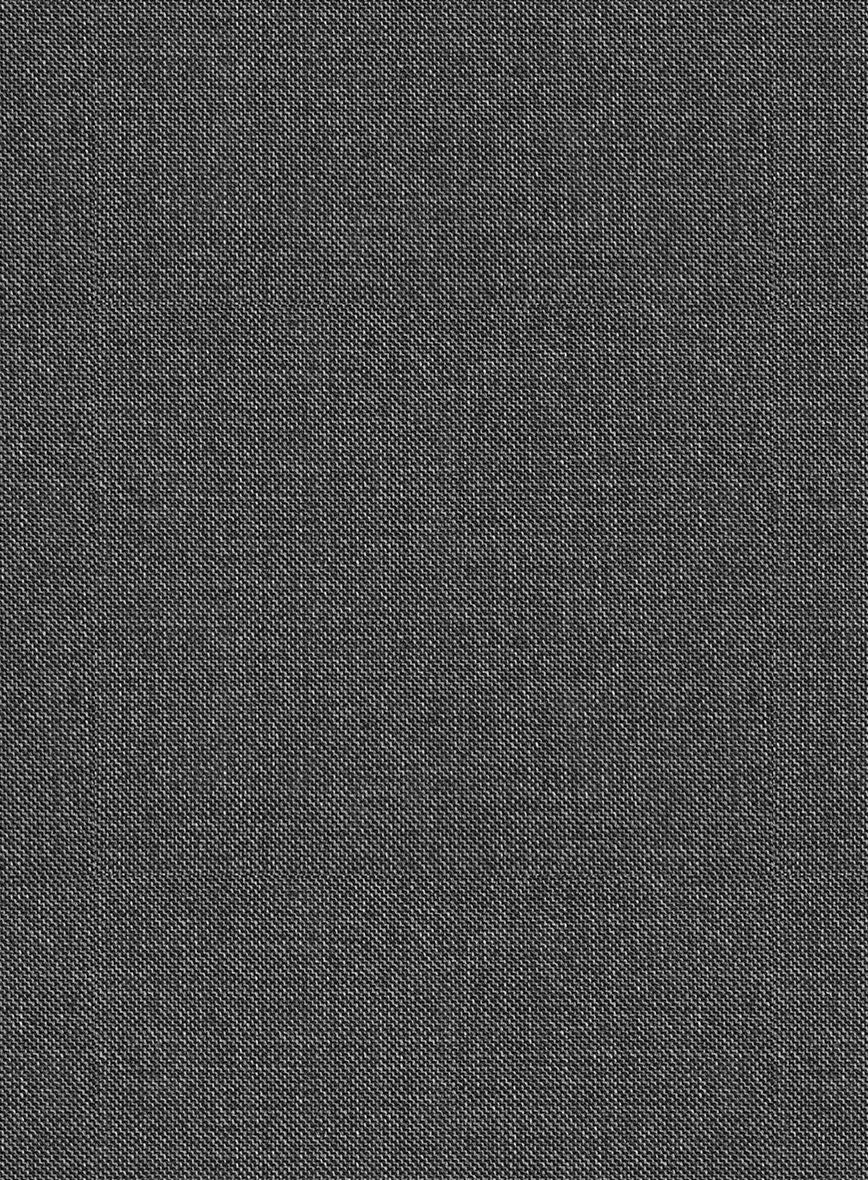 Scabal Tierra Twill Gray Wool Pants - Image 2