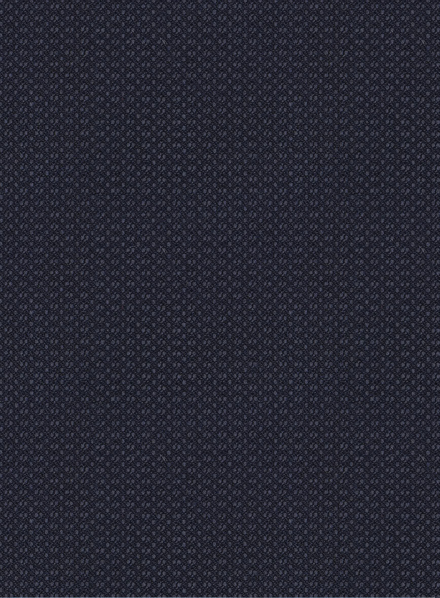 Scabal Tornado Blasi Blue Wool Suit - Image 6