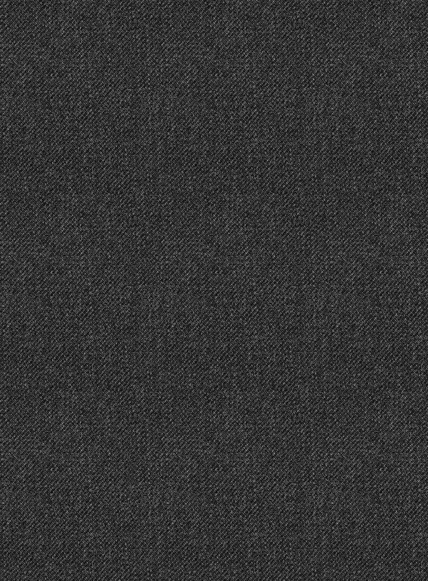 Scabal Tornado Gallo Charcoal Wool Suit - Image 5