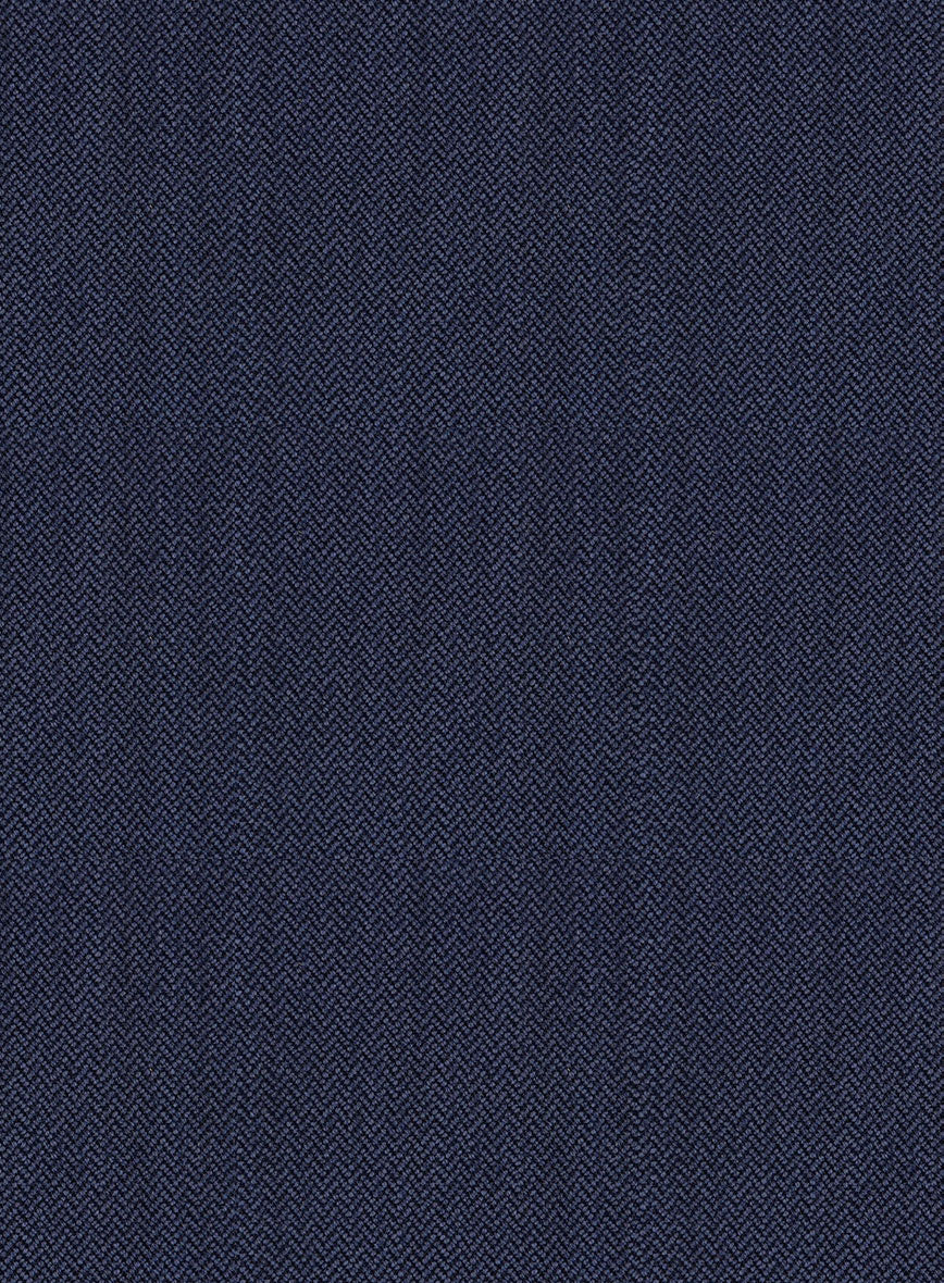 Scabal Tornado Naquez Blue Wool Jacket - Image 2