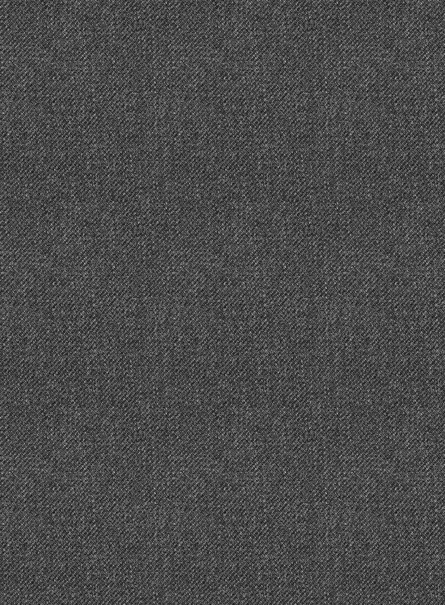 Scabal Tornado Renar Gray Wool Pants - Image 2