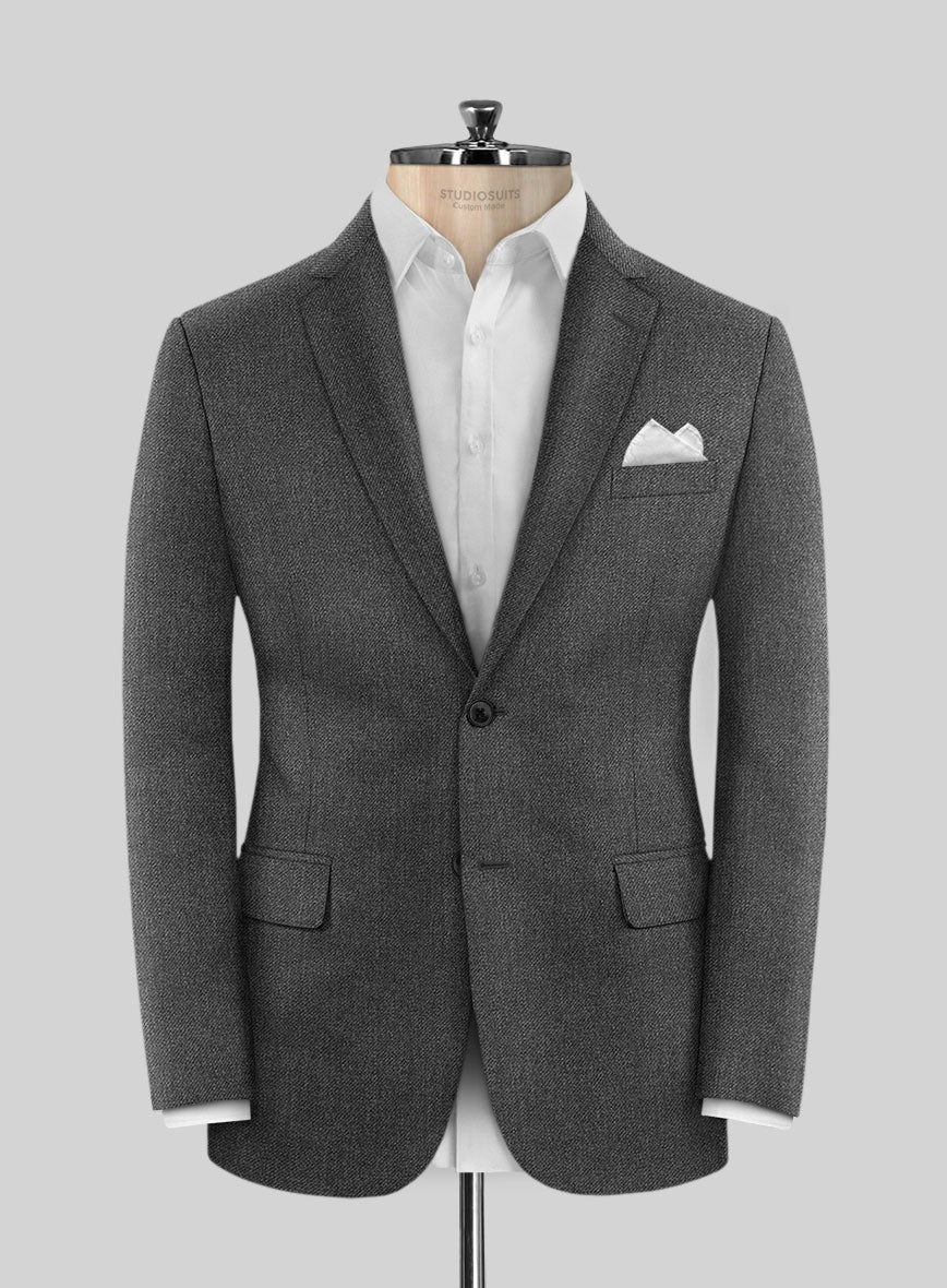 Scabal Tornado Renar Gray Wool Suit - Image 3