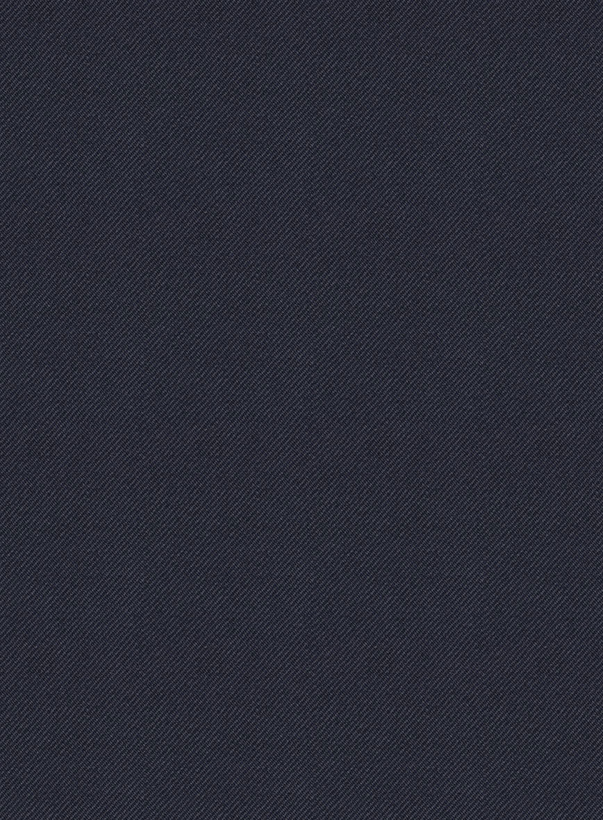 Scabal Tornado Rez Blue Wool Jacket - Image 2