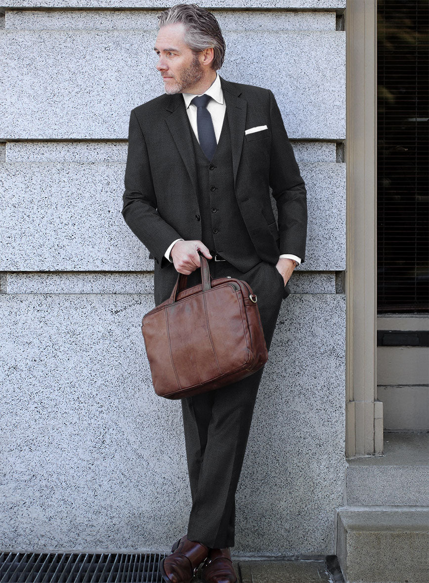 Scabal Tornado Verone Blue Wool Suit - Image 2