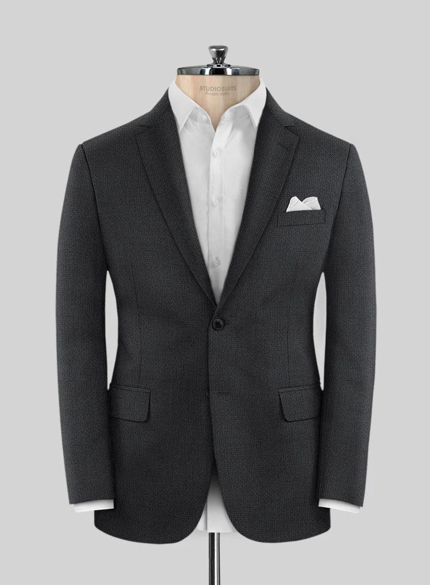 Scabal Tornado Verone Blue Wool Suit - Image 3