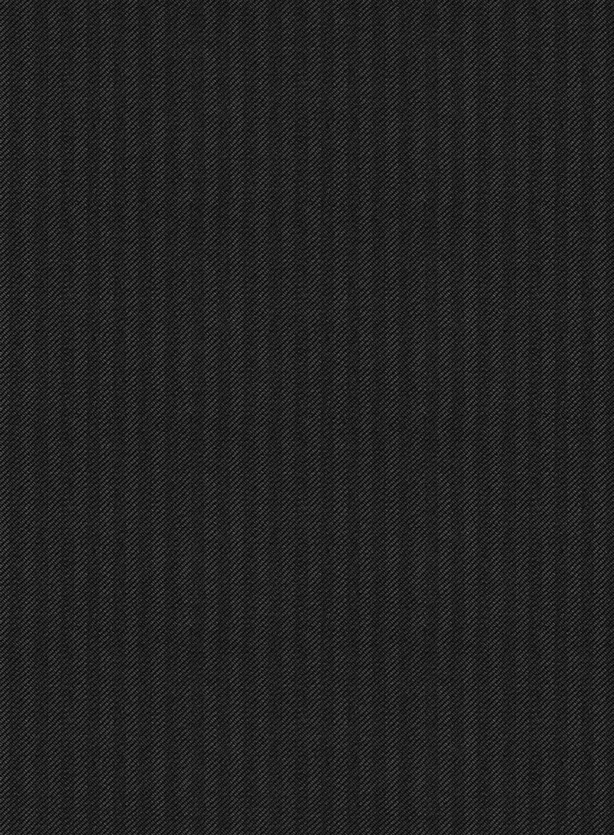 Scabal Tunata Stripe Black Wool Jacket - Image 3