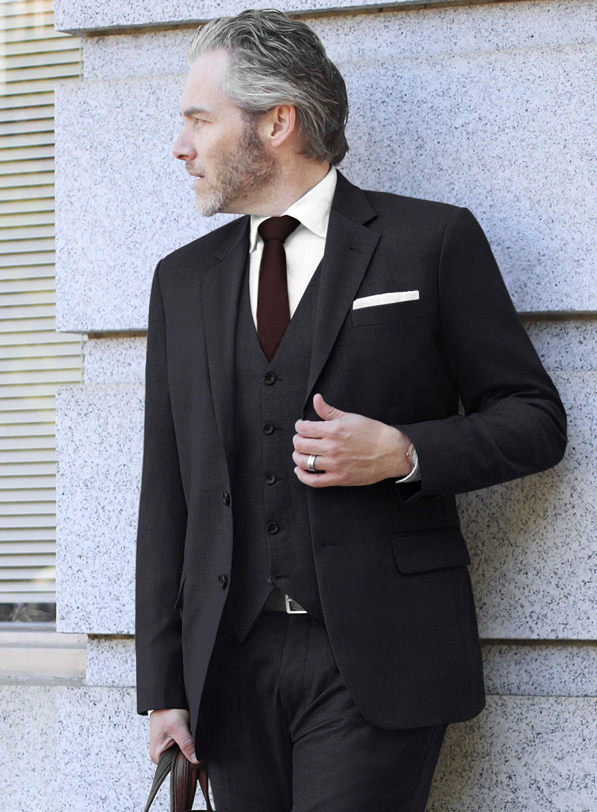 Scabal Vistre Blue Wool Jacket - Image 3