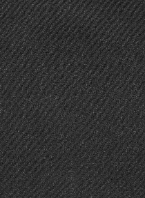 Scabal Worsted Charcoal Wool Suit - Image 2