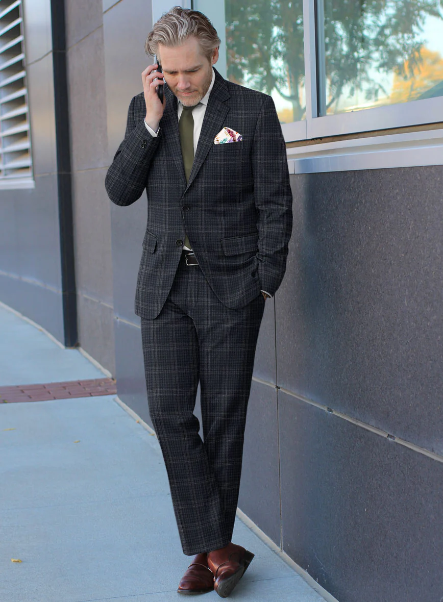Scabal Zodiac Blue Wool Suit - Image 2