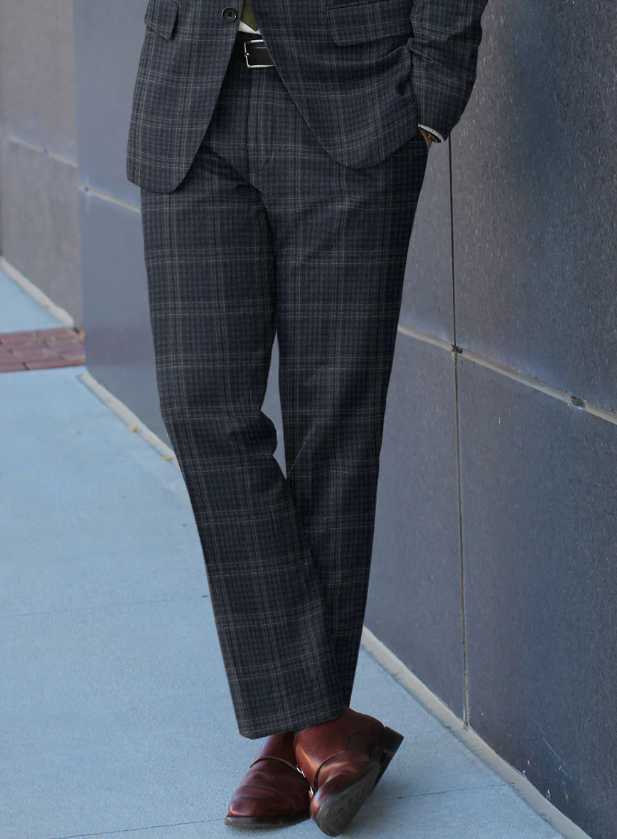 Scabal Zodiac Blue Wool Suit - Image 4