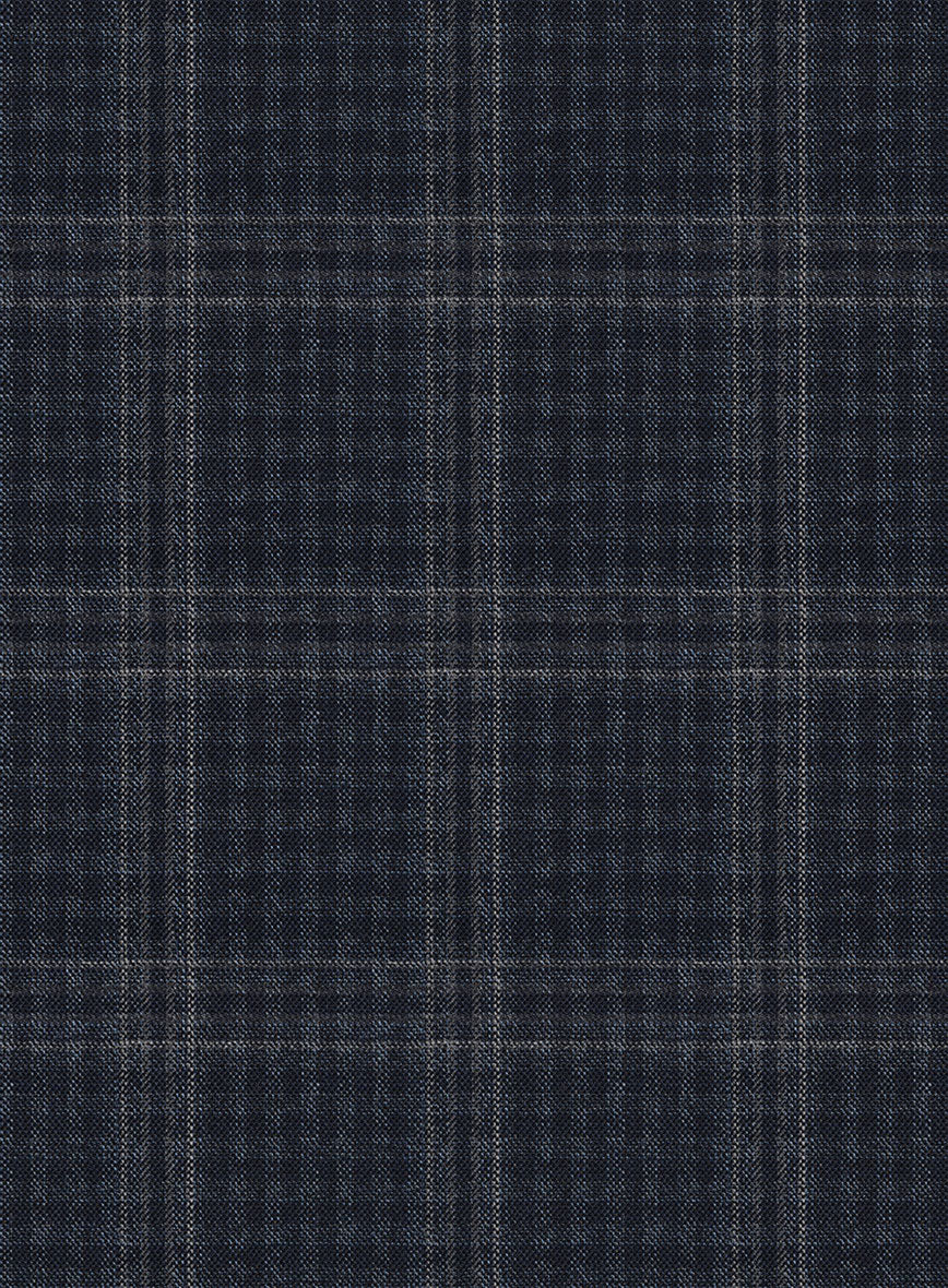 Scabal Zodiac Blue Wool Suit - Image 6