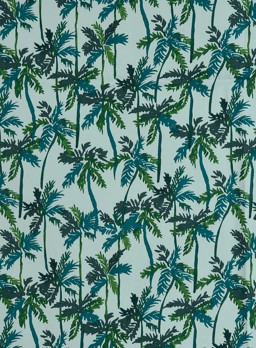 Sea Fern Cotton Lycra Shirt - Image 5