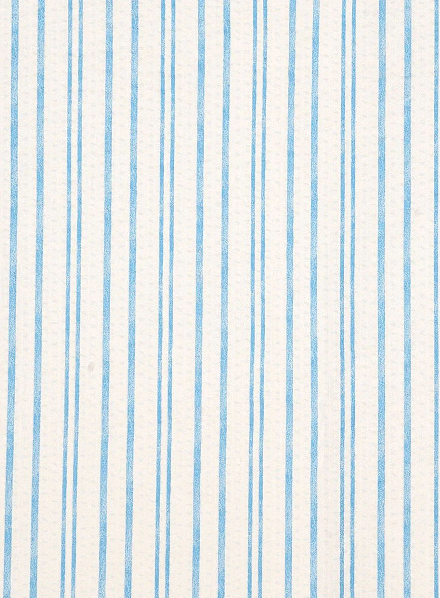 Seabreeze Stripe Cotton Lycra Shirt - Image 5
