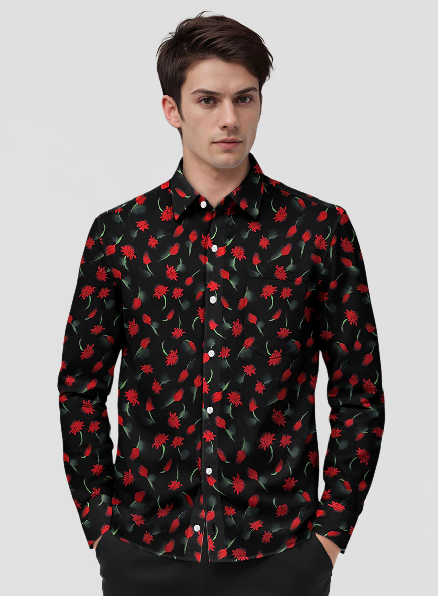 Shadowflame Cotton Lycra Shirt - Image 3
