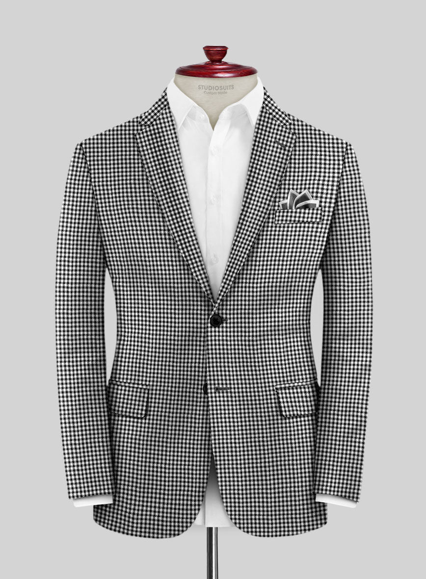 Shepherd's Plaid Wool Suit - Image 4