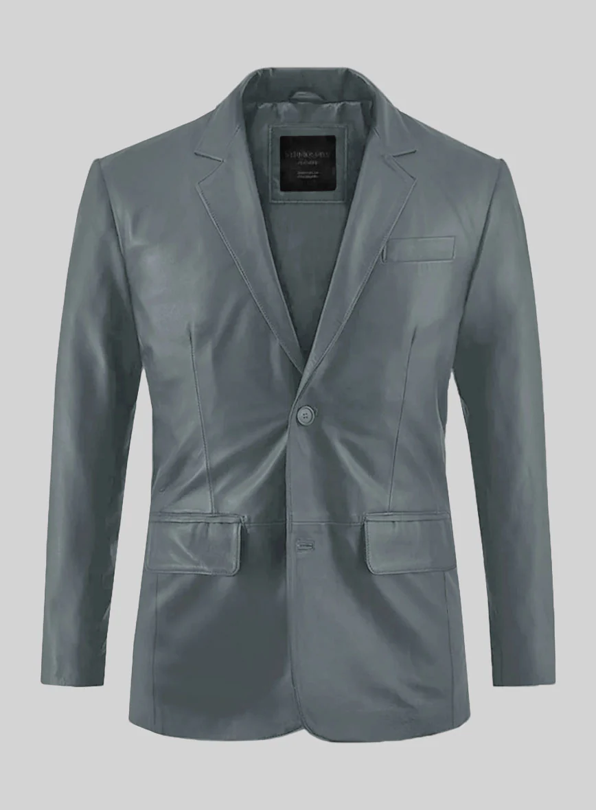 Sherpa Gray Leather Suit - Image 3