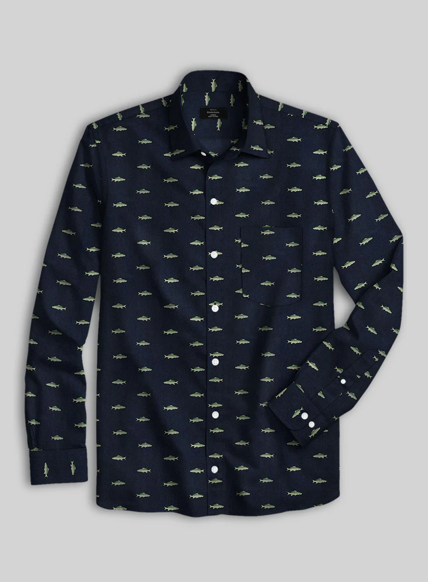 Shoal Stroll Cotton Shirt - Image 2
