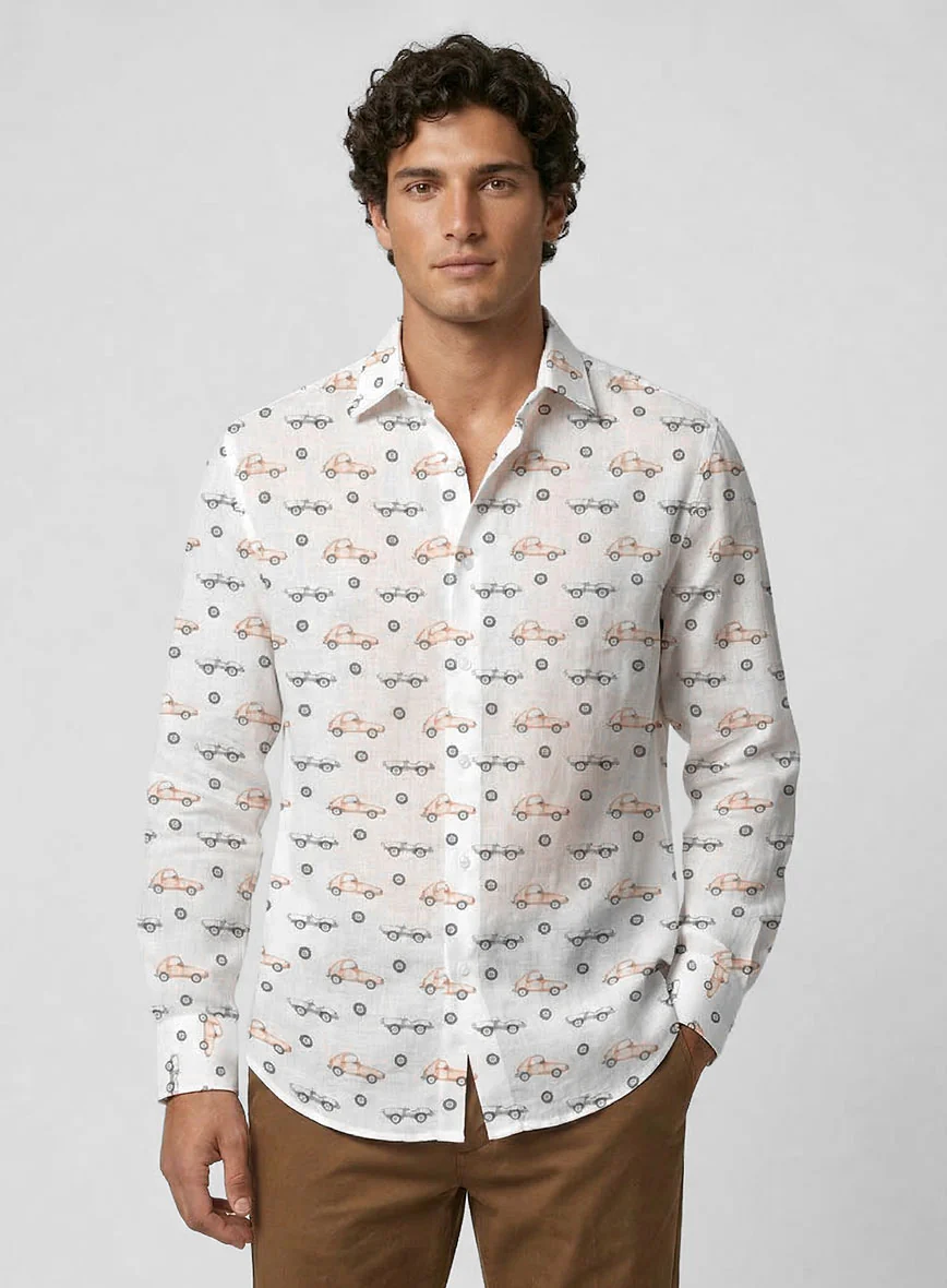 Signature Drive Feather Cotton Shirt
