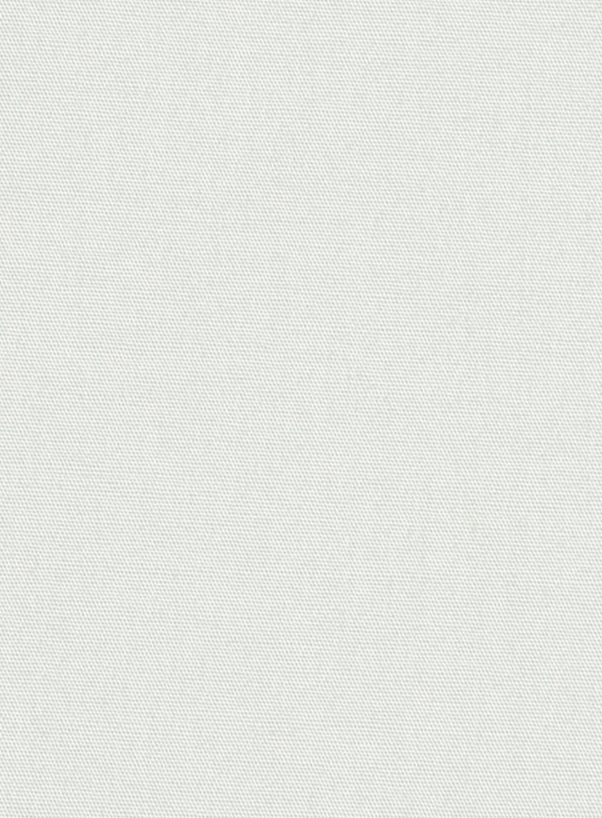 Silver Gray Stretch Poplene Shirt - Image 4