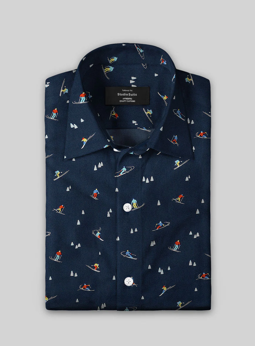 Ski Run Cotton Shirt - Image 2