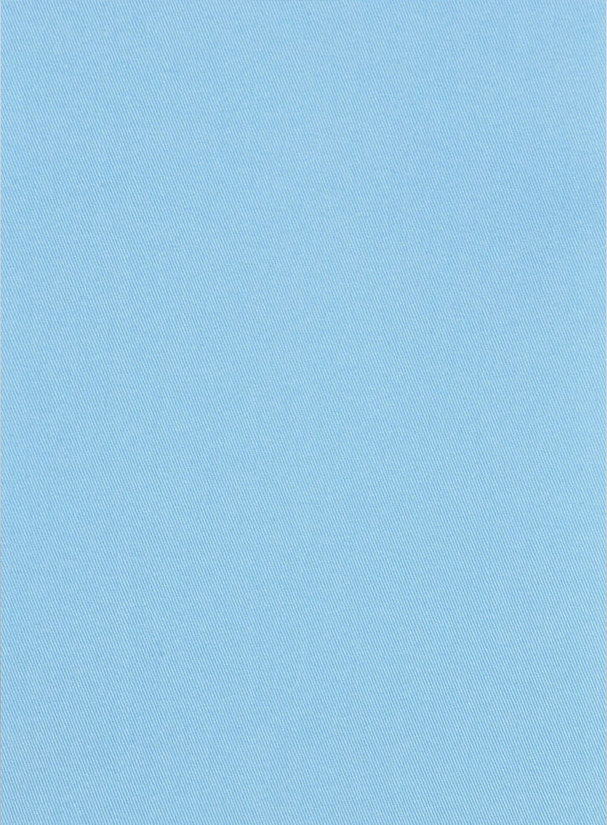 Sky Blue Napoli Stretch Light Weight Cotton Jacket - Image 3