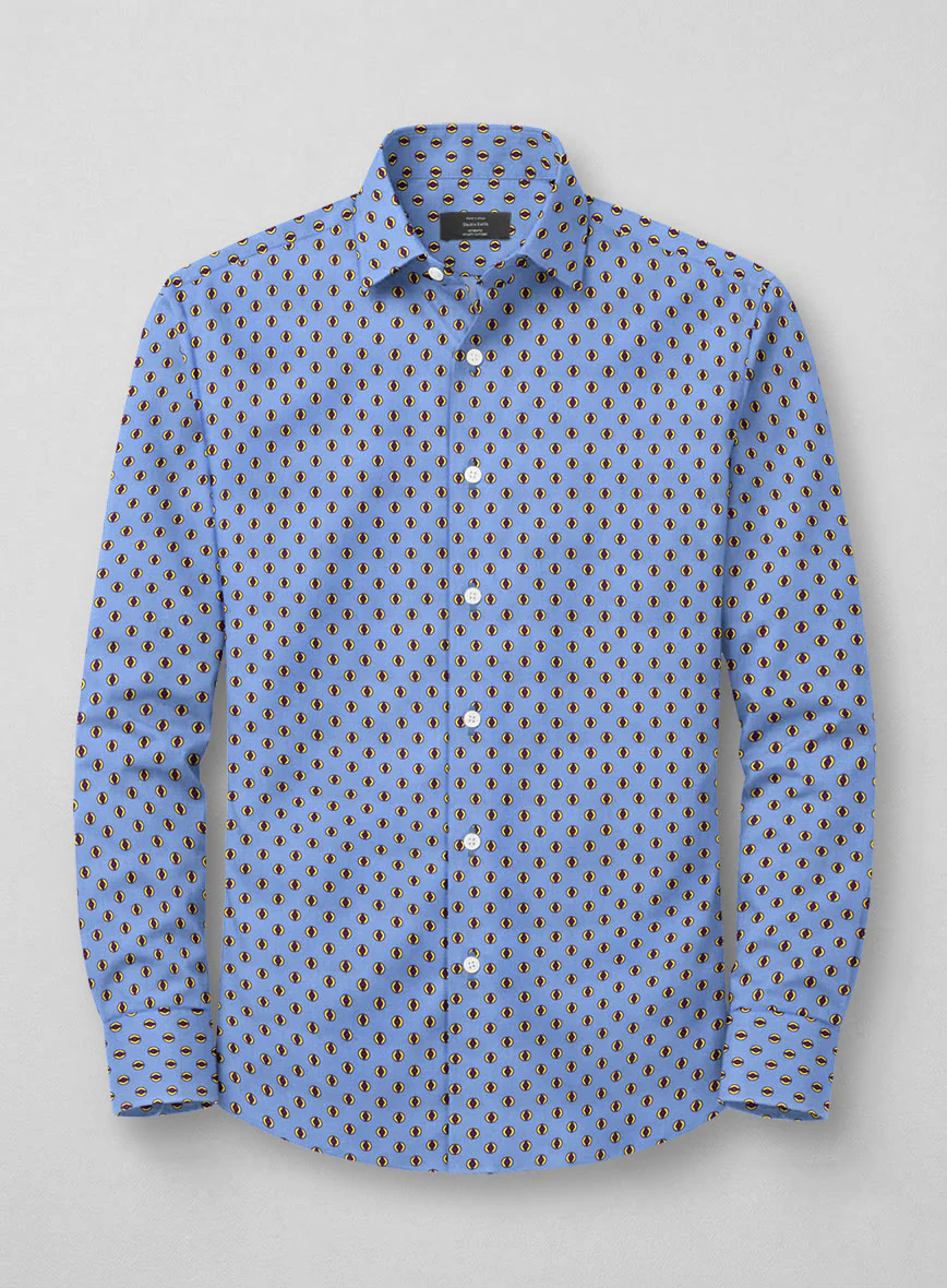 Sky Herald Feather Cotton Shirt - Image 3