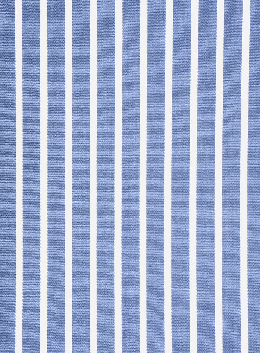 Skyflint Stripe Cotton Shirt - Image 4