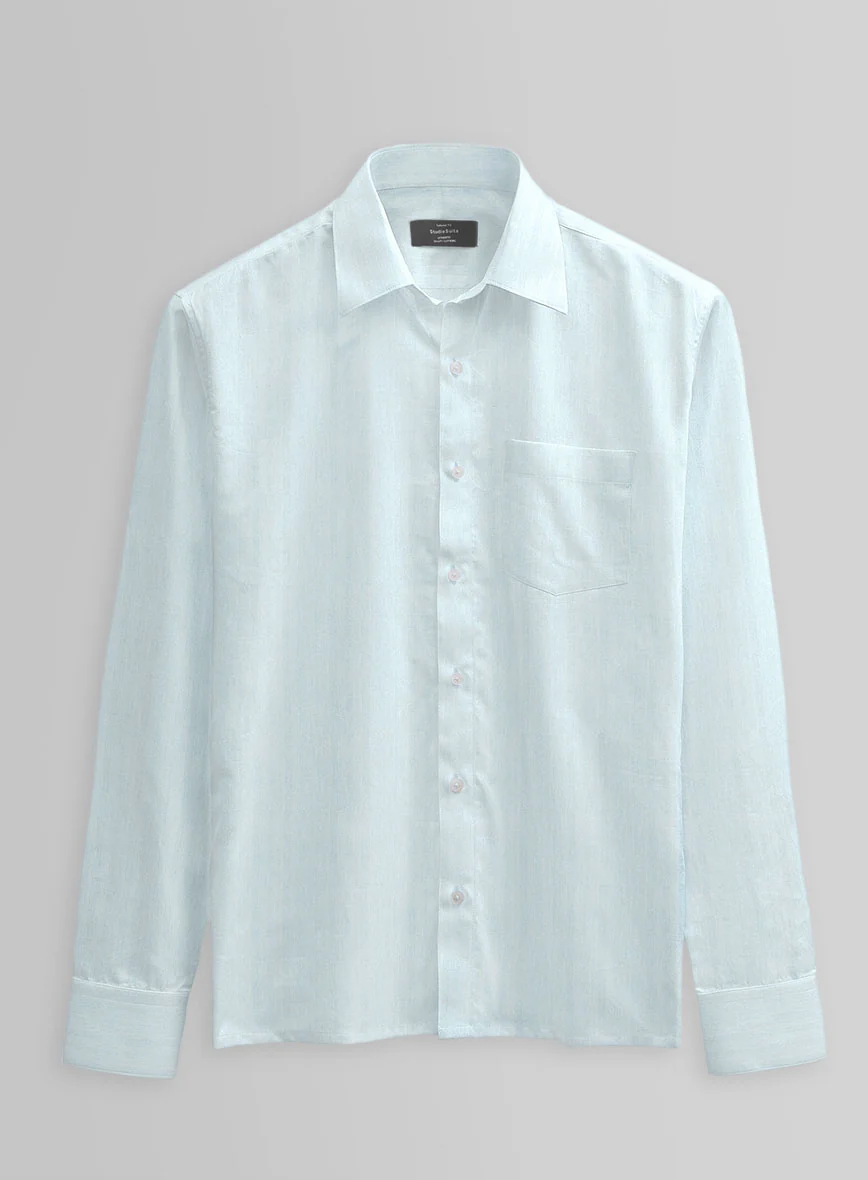 Skyridge Herringbone Cotton Shirt - Image 3