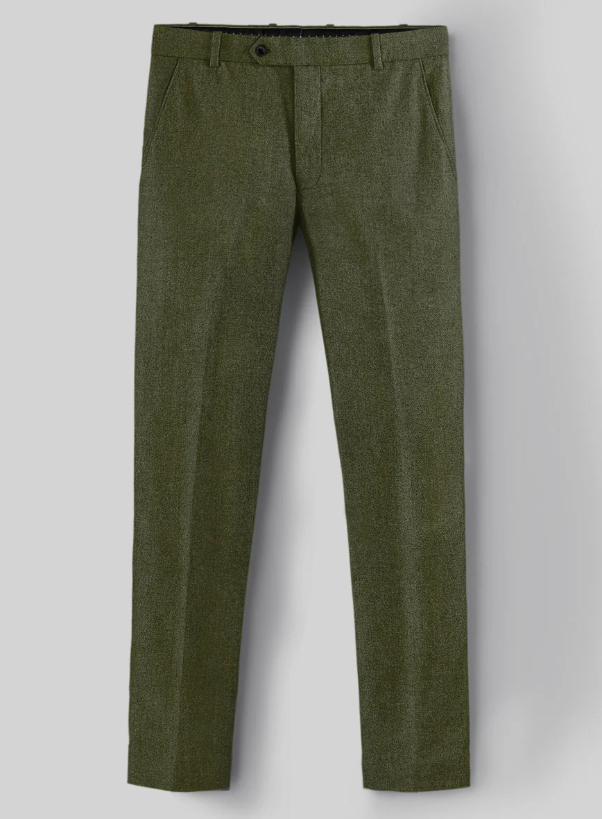 Slate Green Flannel Wool Suit - Image 5
