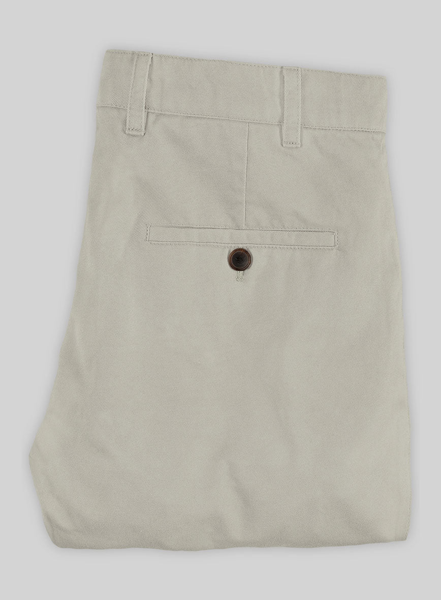 Washed Slate Green Stretch Chino Pants - Image 2