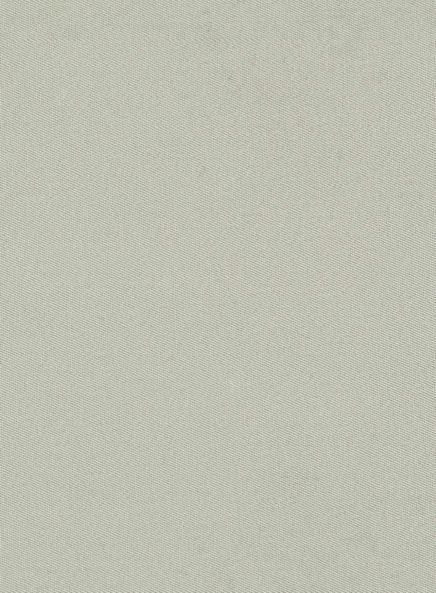 Slate Green Stretch Chino Shorts - Image 4