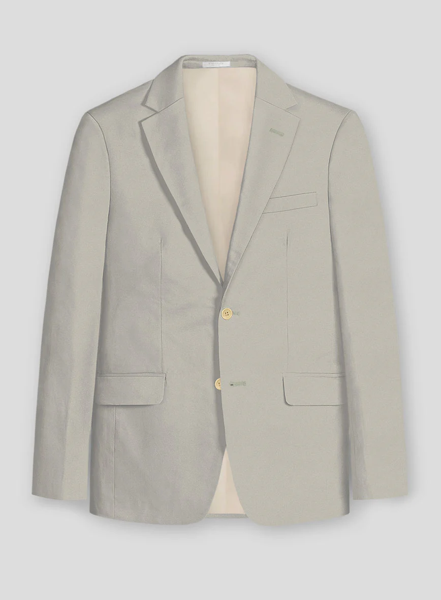 Slate Green Stretch Chino Suit - Image 3