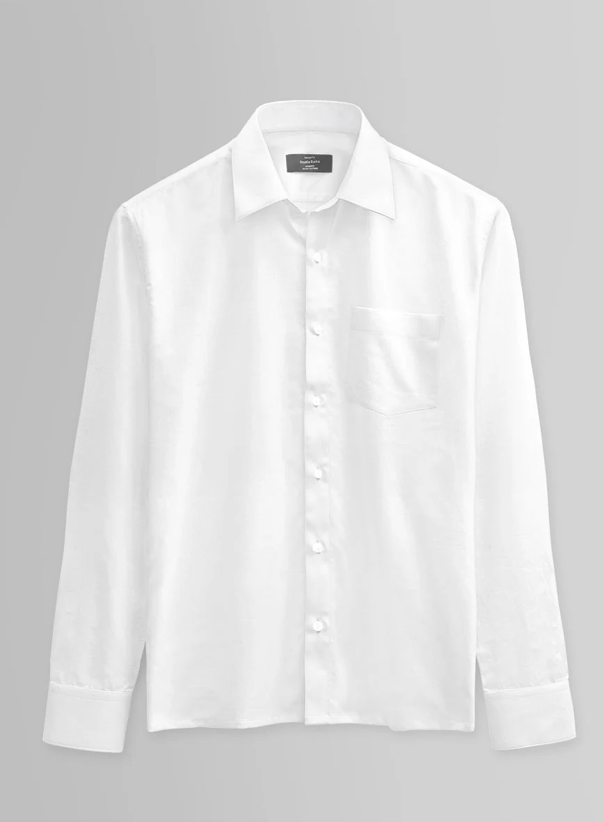 Soft Albaster Cotton Lycra Shirt - Image 3